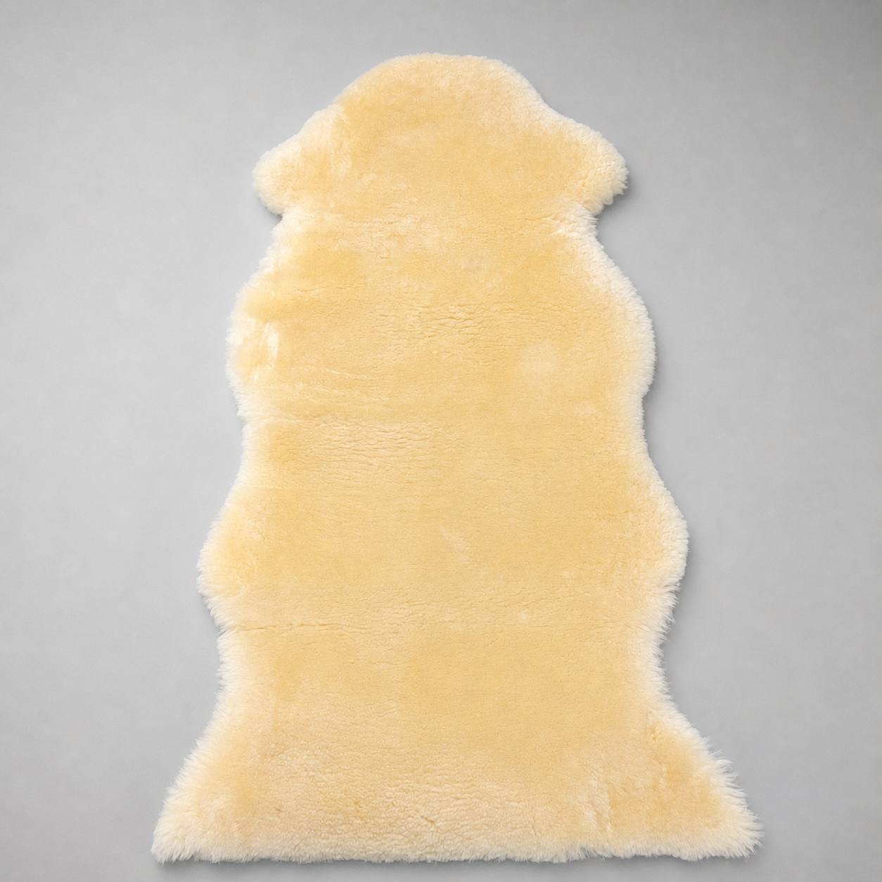 Real Australian Sheepskin Rug 136×65cm Short Wool Natural Cream Soft Fur Mat