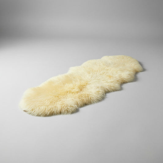 Australian Sheepskin Rug Long Wool 185×65cm Real Sheepskin Fur Rug